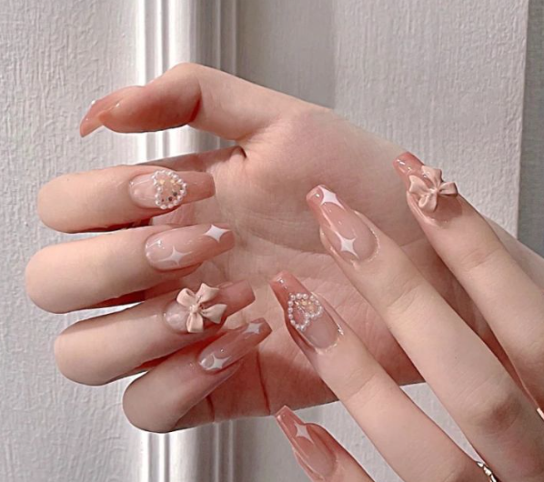Floral 3D Nail Set - Image 2